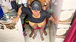 Step Stepbrother-in-law Fucks Step Stepsister-in-law in Kitchen First Time Passion