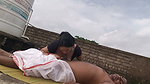 Step-Mom Takes Her Step-Son On The Roof Over Before Hard Touching