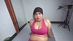 Stepsis Offers Her Tight Pussy to Stepbro for Workout in Homegym with Hindi Sex Video.