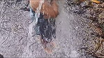 Went to the Top of the Mountain to Swim