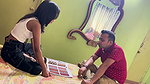 While teaching sex studies to his student, the teacher fingered her vagina and ejaculated, the girl could not stop and got fucked.