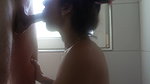 Wild Blowjob in the Shower – Mina Javed Goes Full Throttle