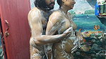 Bath Romance with Hand Job Ans Penis Rub on Ass