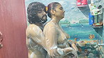 Bath Romance with Hand Job Ans Penis Rub on Ass