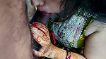 Bhabhi Did a Blue Job of Brother and Made His Penis Ejaculate with Hindi Voice