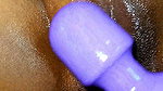 He plays by inserting sex toys into Ammu’s pussy 122