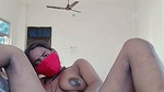 Hot and Horny GF Masturbation Hard with Her BF Voice and Moaing Loudly in