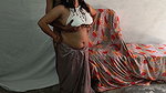 Hot Mature Indian Big Boobs Bhabhi Had Hot Romantic Sex with Her Skinny Devar and Cum Facial