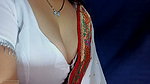 Hot Sexy Desi Housewife Saree Blause Big Natural Boobs Seduce, Fucking and Blowjob Sexy Hot Desi