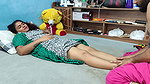 Malayali Wife Feet Massage Doing by Husband