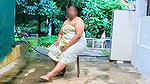 Mallu Big Ass Sexy MILF in Traditional Loincloth and Bodice, Unveiling in Sexy Body Outdoor