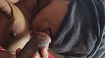 My Desi Indian Green Colour Punjabi Dress Wear Eating My Big Cock