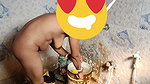 Neighbours Bhabhi Capture Secret Bath and Masterbating with Carrot….pani Nikal Gaye…squirting Orgasm
