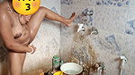 Neighbours Bhabhi Capture Secret Bath and Masterbating with Carrot….pani Nikal Gaye…squirting Orgasm