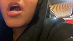 Beautiful Hijabi Paki Gf Enjoying In Restaurant 6