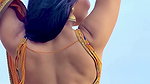 GITANJALEE FAPWORTHY BEAUTY SEXY IN BACKLESS SAREE UUFFF 1