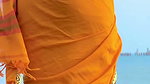 GITANJALEE FAPWORTHY BEAUTY SEXY IN BACKLESS SAREE UUFFF 1