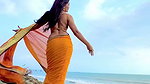 GITANJALEE FAPWORTHY BEAUTY SEXY IN BACKLESS SAREE UUFFF 1