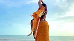 GITANJALEE FAPWORTHY BEAUTY SEXY IN BACKLESS SAREE UUFFF 1