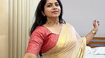 ankhitha_vinod_ hot in saree 1
