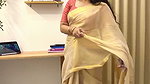 ankhitha_vinod_ hot in saree 1