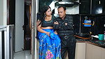 An Unknown busty babe hot scene – Maid-Malik, Saree, Midriff show, Thigh caressed 1