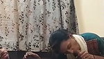 Desi Slim Wife Fucked Lover at home 1