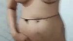 Horny Bengali Girlfriend Squeezes Her Full Breasts & Opens Up in the Shower 10