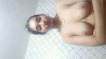 Horny Bengali Girlfriend Squeezes Her Full Breasts & Opens Up in the Shower 12
