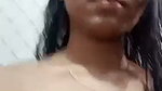 Horny Bengali Girlfriend Squeezes Her Full Breasts & Opens Up in the Shower 6