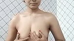 Horny Bengali Girlfriend Squeezes Her Full Breasts & Opens Up in the Shower 8