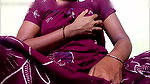 Ammu is really in the mood and is vigorously squeezing her breasts 128