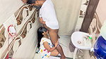 Beautiful Bhabhi Gets Roughly Fucked By Padosi On The Living Room Sofa