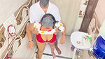 Beautiful Bhabhi Gets Roughly Fucked By Padosi On The Living Room Sofa