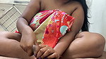 Bhabi gave me nice oiling in private room