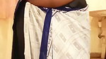 Desi Tamil Wife Renu Panties Body Show & Slow Saree Dressing Tease for Secret Bestie! Indianhotwifex