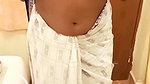 Desi Tamil Wife Renu Panties Body Show & Slow Saree Dressing Tease for Secret Bestie! Indianhotwifex