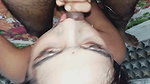 Hot Indian Babe Sloppy Deepthroat & Tongue Out Blowjob – Amateur Desi