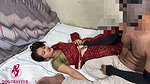 Indian desi girl driving scooty with Saree and enjoy hardcor swx