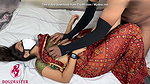 Indian desi girl driving scooty with Saree and enjoy hardcor swx