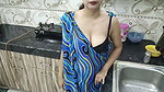 Indian Step Stepmom and Step Stepson in Kitchen Ka Najayaz Walla Pyar Bete Se Chudwa Kar Aapna Yaar Bana Liya Hindi Dirty Talk