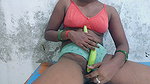 Indian Village Sexy Bhabhi Take Big Cucumber In Her Pussy Inside And Fully Enjoyed