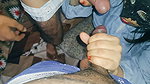 Indian Wife Threesome with Friend on First time