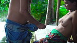 Pados ki bhabhi ko nadi me choda