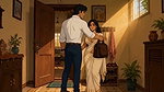 Sex – Desi Wife in Saree Gets Creampied by Big Cock Husband