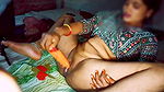 Bhabhi fingering herself at night in front of brother-in-law