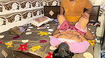 Stepsister Fully Opened on Rakhi Stepbrother Takes Her Naked & Hard at Home