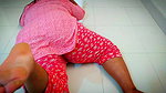 I fuck My Big Ass Roommate When she come to office and rest on floor & she seduces me by swinging her sexy Body