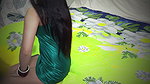 When Bhabhi had pain in her waist, she called Devar Sonu and asked him to massage her waist