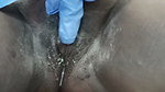 When I fingered the dark pussy of the local girl